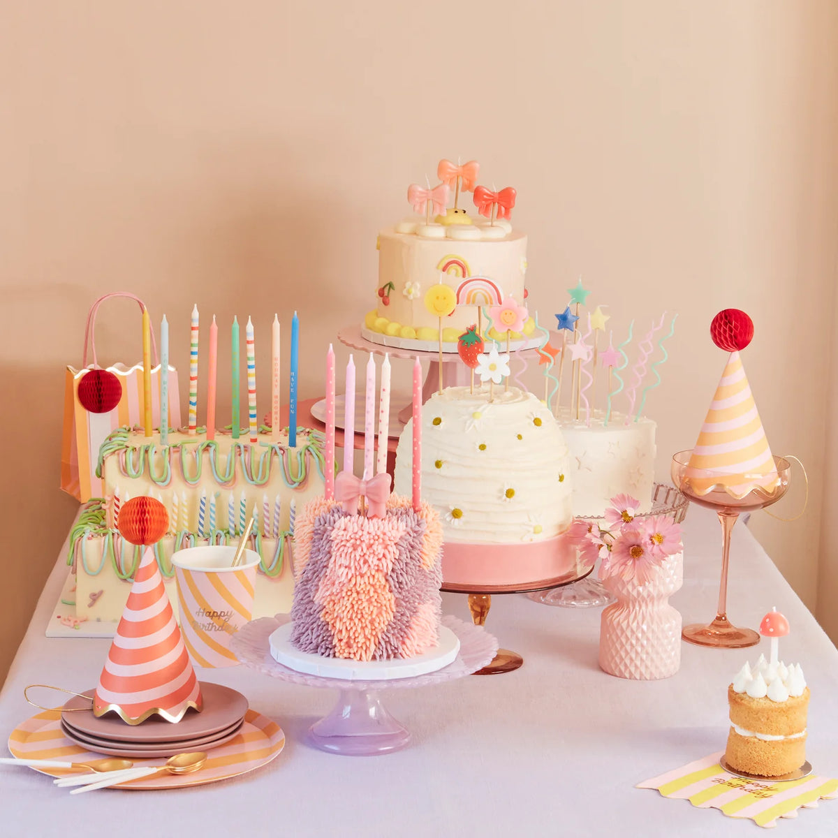 Candles | Pink Stars