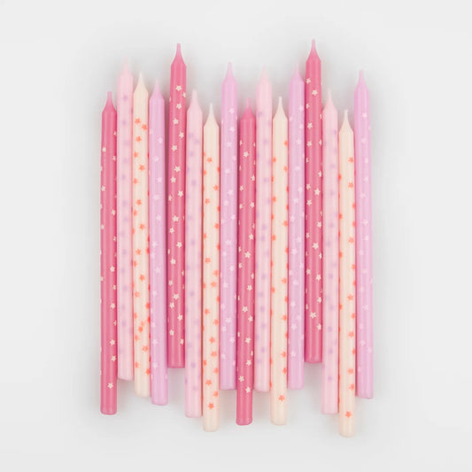 Candles | Pink Stars