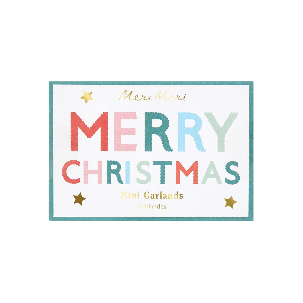 Mini Matchbox Garland Set | Merry Christmas