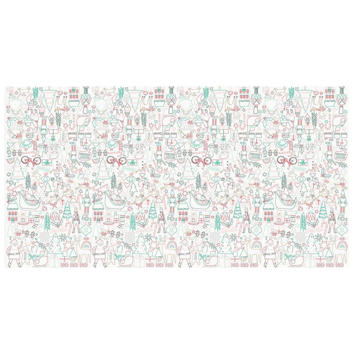 Color Activity Tablecloth | Christmas