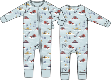 Convertible Romper | Snow Machines