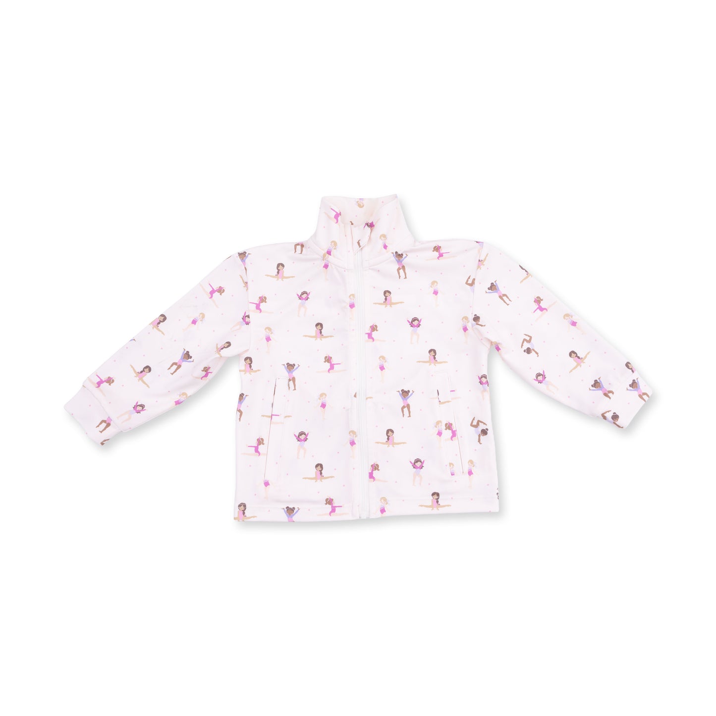Mock Neck Active Jacket | Tiny Tumblers