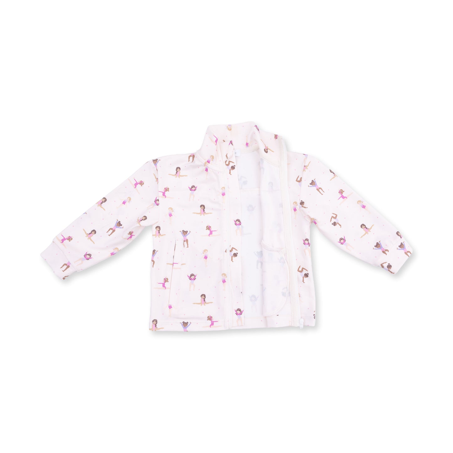 Mock Neck Active Jacket | Tiny Tumblers