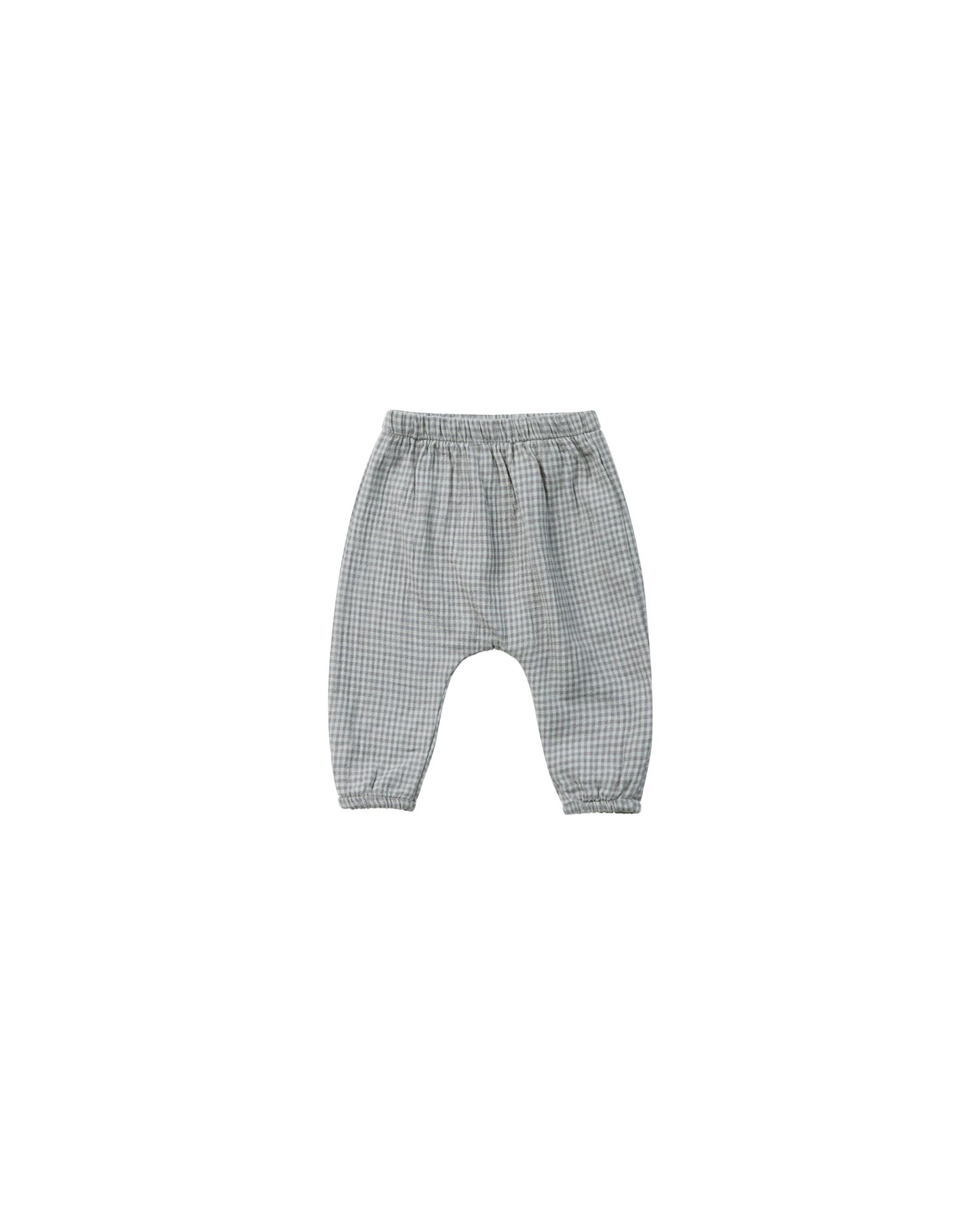 Woven Pant I Blue Gingham