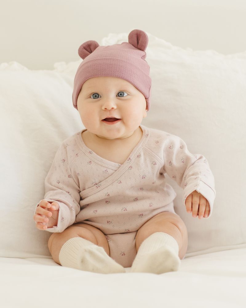 Side Snap Bodysuit | Lilac Ditsy
