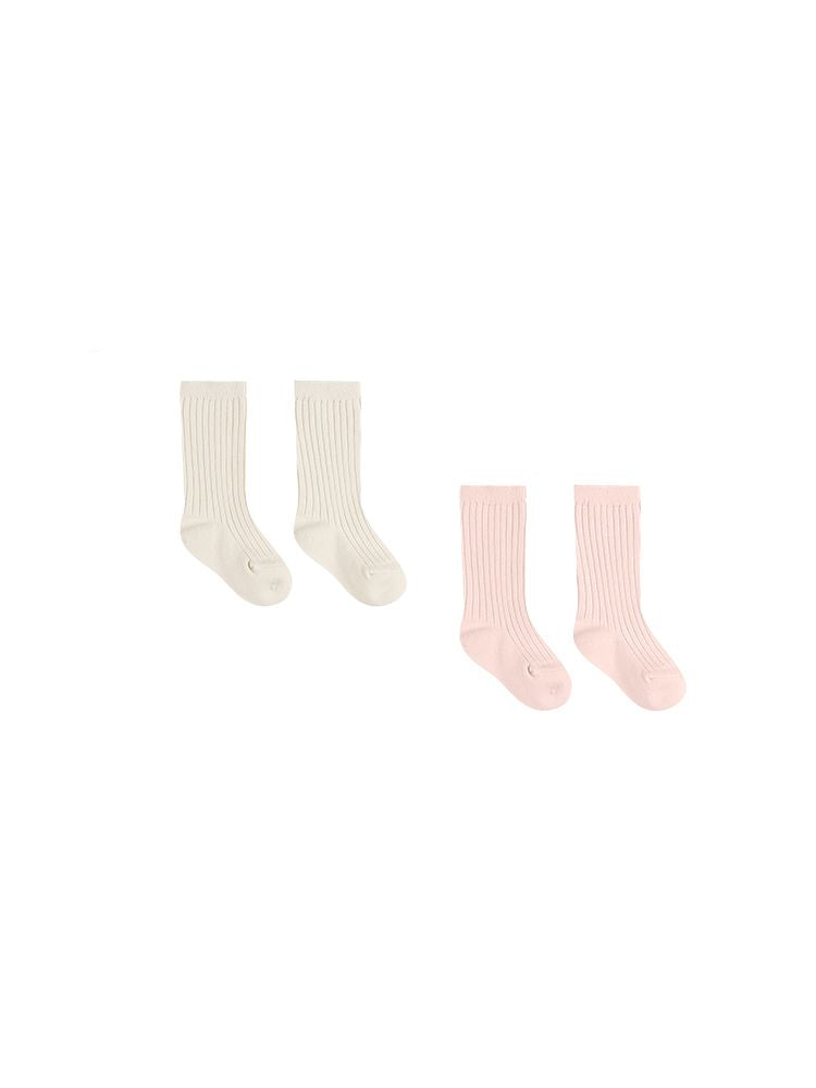 Sock Set I Ivory/Bubblegum