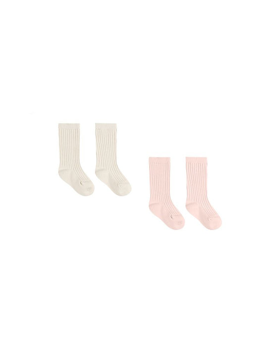 Sock Set I Ivory/Bubblegum