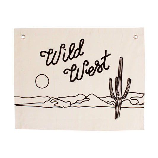 Wild West Landscape Banner