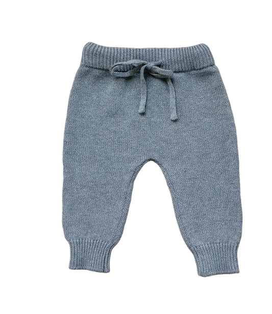 Knit Joggers | Grey