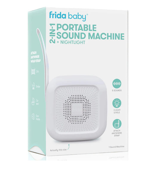 2-in-1 Portable Sound Machine/Nightlight